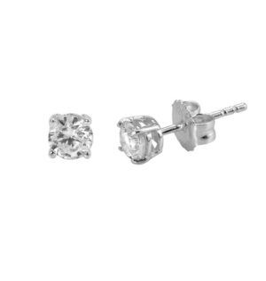 PENDIENTE GARRA CZ-4,5MM